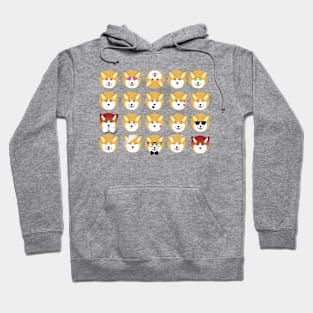 Corgi Emojis Hoodie